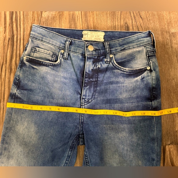 Free People Busted Knee Distressed Skinny Jeans W 27 - Picture 15 of 15
